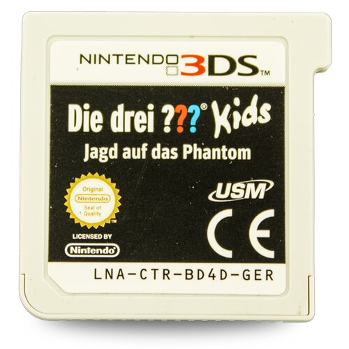 3DS Spiel DIE DREI ??? / FRAGEZEICHEN - JAGD AUF DAS PHANTOM #B