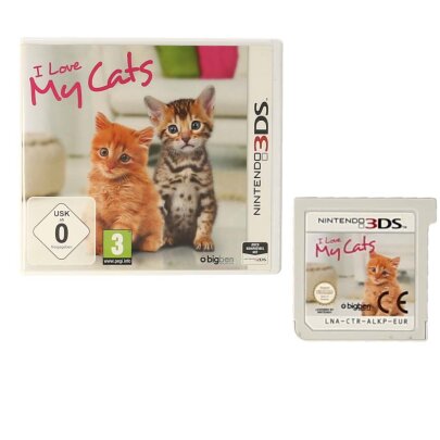 3DS Spiel I Love My Cats
