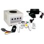 Gamecube Konsole in Weiss - Pearl White + alle Kabel + 2 Ähnliche Controller