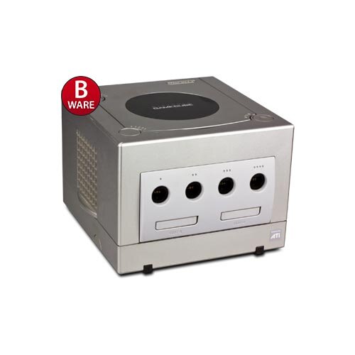 Nintendo Gamecube Konsole als Ersatz - ohne Kabel in Silber (B-Ware) #40B