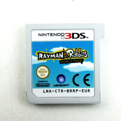 3DS Spiel 3 IN 1 - RAYMAN AND RABBIDS FAMILY PACK #B