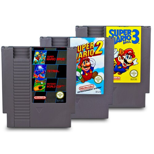 3 NES Spiele 3 in 1 + SUPER MARIO BROS. 2 + SUPER MARIO BROS. 3
