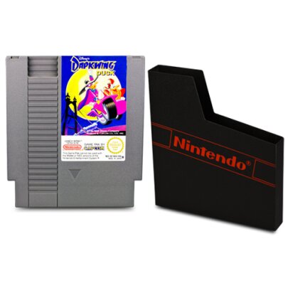 NES Spiel DARKWING DUCK + ORIGINAL SCHUBER