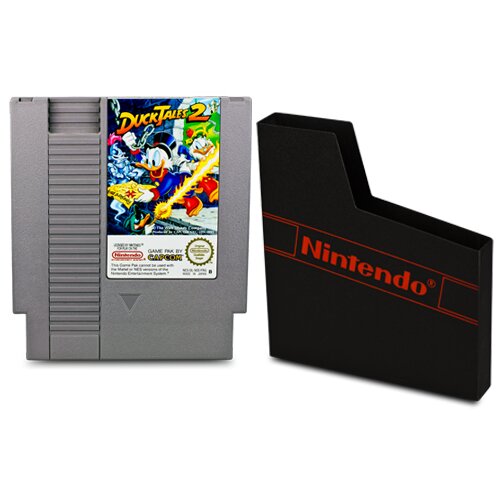 NES Spiel DISNEY`S DUCK TALES 2 - ZWEI + ORIGINAL SCHUBER