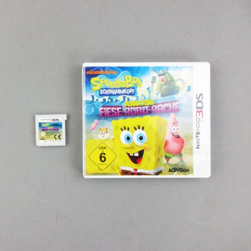 3DS Spiel Spongebob Schwammkopf - Planktons Fiese Robo-Rache