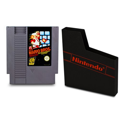 NES Spiel Super Mario Bros. + original Schuber