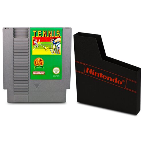 NES Spiel TENNIS CLASSIC SERIE + ORIGINAL SCHUBER