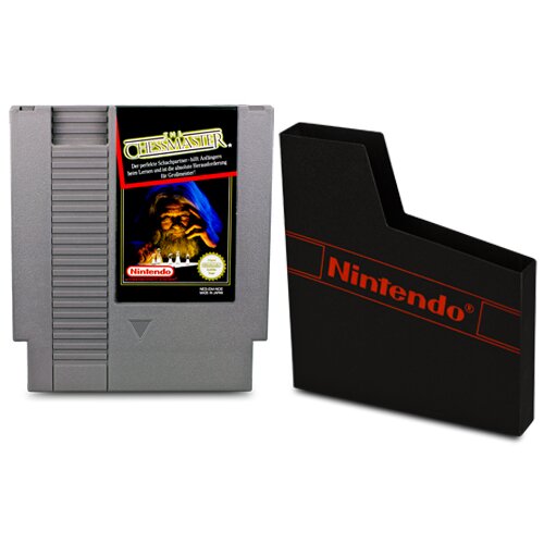 NES Spiel THE CHESSMASTER + ORIGINAL SCHUBER