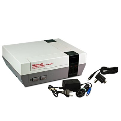 NES Konsole + 2 Controller + Kabel + Ice Climber + OVP