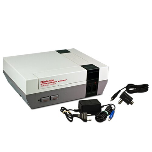 NES Konsole + 2 Controller + Kabel + Ice Climber + OVP #B-Ware