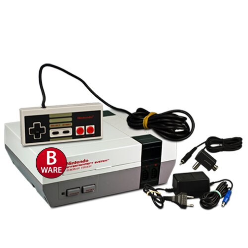 NES Konsole (B-Ware) #80B + Netzteil + Antennenweiche + original Controller