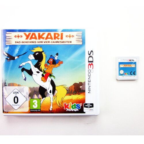 3DS Spiel Yakari - Das Geheimnis von Vier-Jahreszeiten