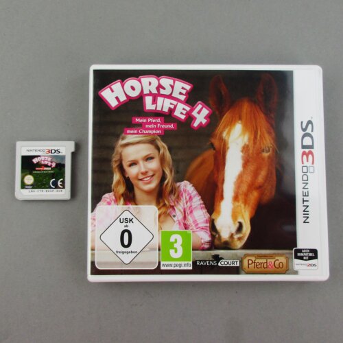 3DS Spiel Horse Life 4