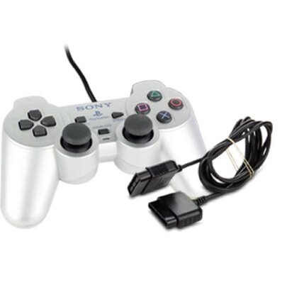 Original Playstation 2 Controller - Pad in Silber - PS2 +...