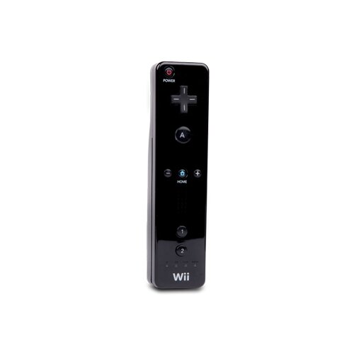Original Nintendo Wii Remote / Fernbedienung / Controller in Schwarz ohne Schutzhülle