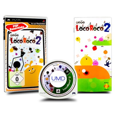 PSP Spiel Locoroco 2 - Loco Roco 2