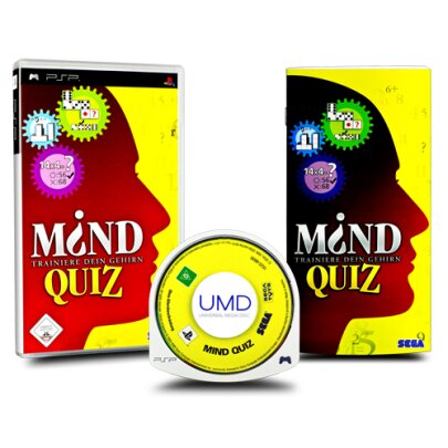 PSP Spiel Mind Quiz - Trainiere Dein Gehirn