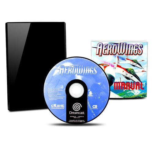 SEGA Dreamcast Spiel AEROWINGS 1 – AERO WINGS 1 #C