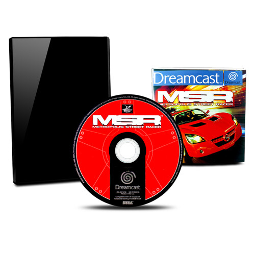 SEGA Dreamcast Spiel METROPOLIS STREET RACER - MSR #C