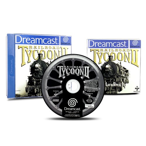 Sega Dreamcast Spiel Railroad Tycoon 2