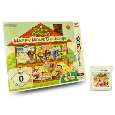 3DS Spiel ANIMAL CROSSING - HAPPY HOME DESIGNER #N Neuwertig