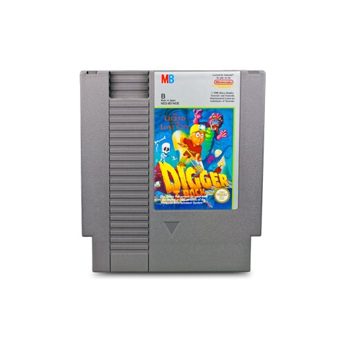 NES Spiel Digger T. Rock - The Legend of the Lost City