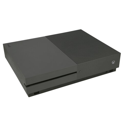Xbox One S Konsole mit 500 GB Festplatte ohne Kabel ohne alles in Grau / Storm Grey