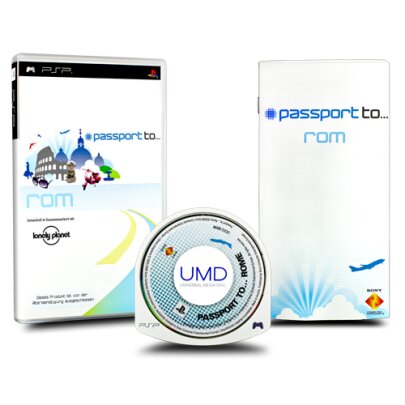 PSP Spiel Passport To ... Rom - Reiseführer