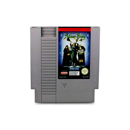 NES Spiel The Addams Family