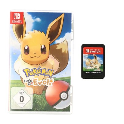 Nintendo Switch Spiel Pokemon - Lets Go Evoli! in OVP