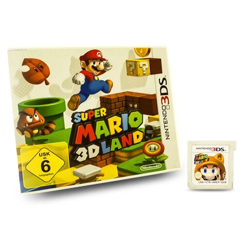 3DS Spiel Mario Kart New Super Bros Pokemon Rubin Mario 3D Land Tomodachi Life Super Mario 3D Land