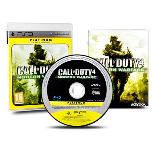 Playstation 3 Spiel Call of Duty 4 - Modern Warfare - Indiziert (USK 18)