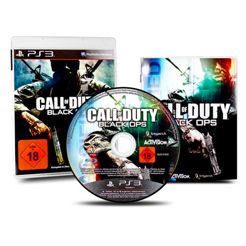 Playstation 3 Spiel Call of Duty 7 - Black Ops- Indiziert (USK 18)