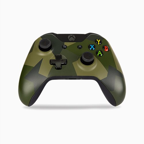 Original Xbox One Wireless Controller Armed Forces Camouflage Grün #C-Ware