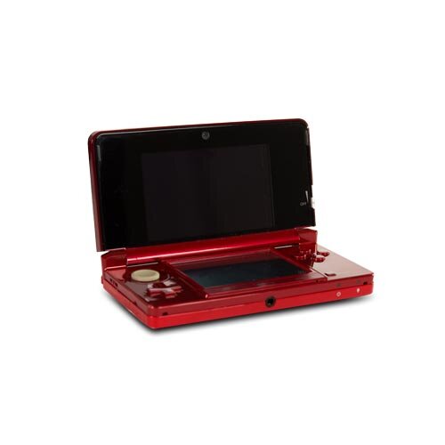 Nintendo 3DS Konsole in Metallic Rot / Red OHNE Ladekabel - Zustand sehr gut