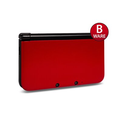 Nintendo 3DS XL Konsole in Rot / Schwarz OHNE Ladekabel -...