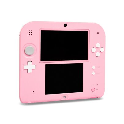 Nintendo 2DS Konsole in Pink Rosa / Weiss OHNE Ladekabel...