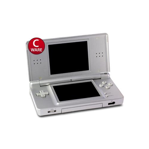 Nintendo DS Lite Konsole in Silber OHNE Ladekabel - Zustand akzeptabel