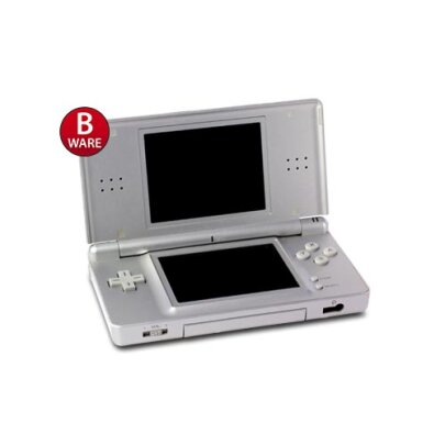 Nintendo DS Lite Konsole in silber + Ladekabel #73B