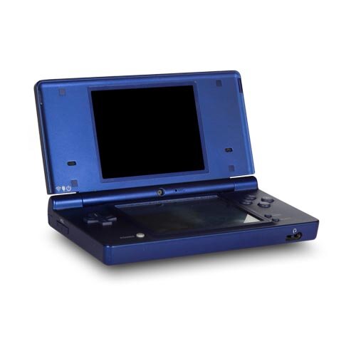Nintendo DSi Konsole in Dunkelblau OHNE Ladekabel - Zustand akzeptabel