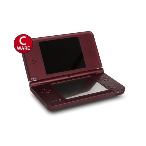 Nintendo DSi XL Konsole in Bordeauxrot OHNE Ladekabel - Zustand akzeptabel