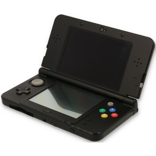 New Nintendo 3DS Konsole in Schwarz / Black OHNE Ladekabel - Zustand sehr gut