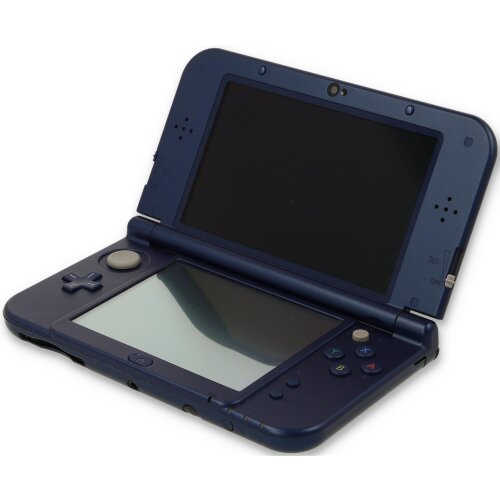 New Nintendo 3DS XL Konsole in Metallic Blau / Blue OHNE Ladekabel - Zustand gut
