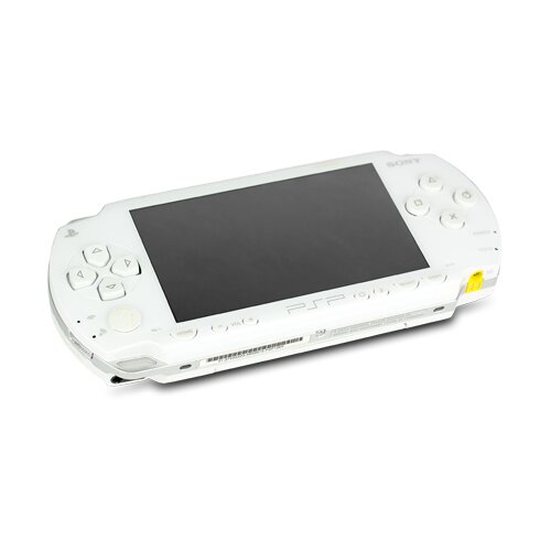 Sony Playstation Portable - PSP 1004 Konsole in Weiss / White OHNE Ladekabel - Zustand akzeptabel