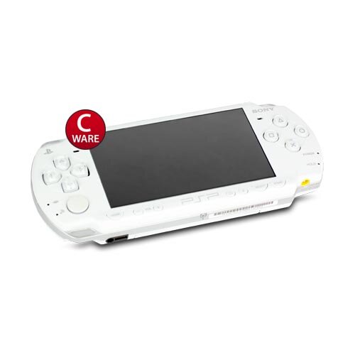 Kopie von Sony Playstation Portable - PSP 2004 Slim & Lite Konsole in Weiss / White OHNE Ladekabel - Zustand akzeptabel