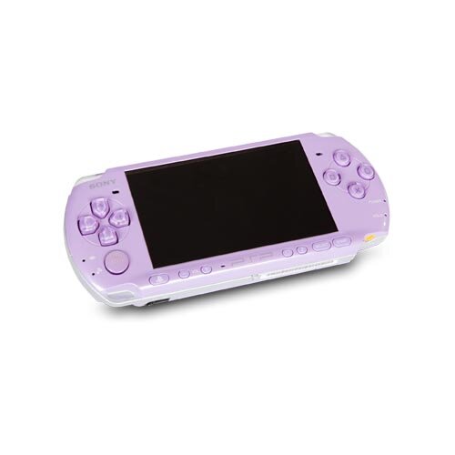 Sony Playstation Portable - PSP 3004 Slim & Lite Konsole in Lila / Lilac OHNE Ladekabel - Zustand gut