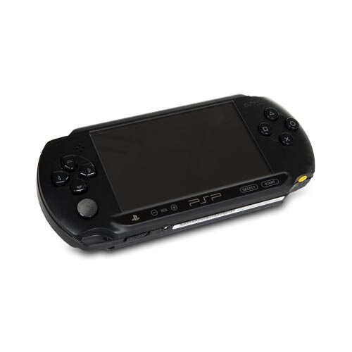 Sony Playstation Portable - PSP E1004 Konsole in Black / Schwarz OHNE Ladekabel - Zustand sehr gut