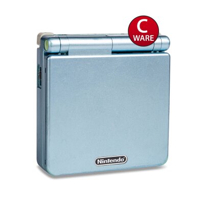 Gameboy Advance SP Konsole in Hellblau / Arctic Blue OHNE...