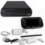 Nintendo Wii U Konsole 32 GB in Schwarz B-Ware + alle Kabel + Sensorleiste + Gamepad