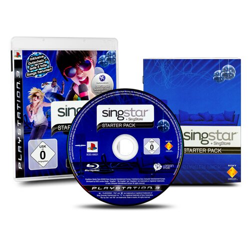 Playstation 3 Spiel Singstar Starter Pack ohne Micros
